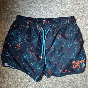 Superdry Paint splatter Board-shorts